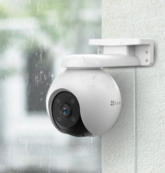 EZVIZ-H8-Pro-2K-Sferico-Telecamera-di-sicurezza-IP-Interno-e-esterno-2304-x-1296-Pixel-Muro-Palo