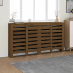 Copertura Termosifone Miele 210x21x85 cm Legno Massello Pino