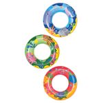 Bestway 36113 galleggiante da piscina e da spiaggia Blu, Arancione, Giallo Fantasia Vinile Salvagente