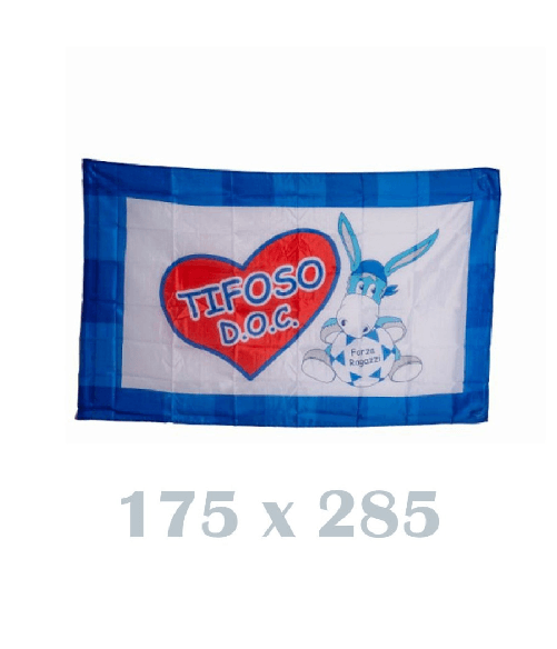 Trade Shop Traesio-bandiera Napoli 175x285 Tifoso Doc Napoletano Italia Scudetto Calcio Squadra -