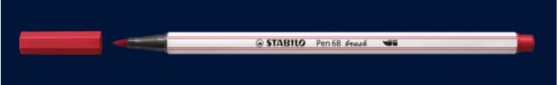 STABILO-Pen-68-brush-marcatore-Viola-1-pz