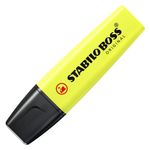 STABILO BOSS ORIGINAL EVIDENZIATORE - Confezione da 10 - Giallo