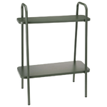ProGarden Piedistallo per Piante Verde Opaco 50x26x66 cm
