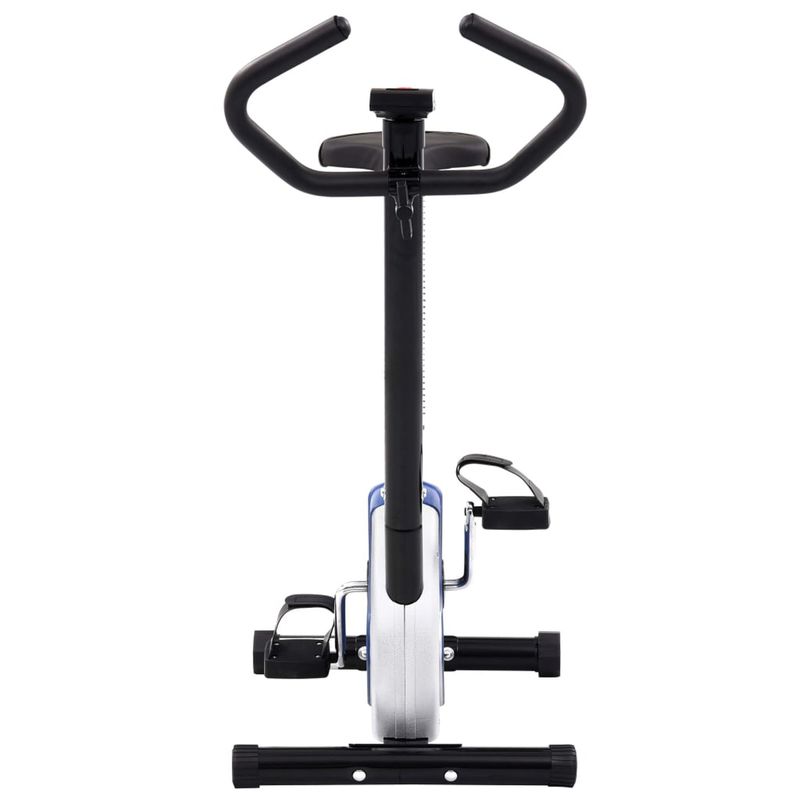 vidaXL-Cyclette-Ellittica-con-Cinghia-di-Resistenza-Blu