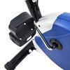 vidaXL-Cyclette-Ellittica-con-Cinghia-di-Resistenza-Blu