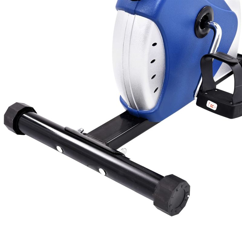 vidaXL-Cyclette-Ellittica-con-Cinghia-di-Resistenza-Blu