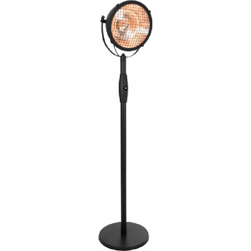 Sunred-Radiatore-a-Piedistallo-Indus-2100-W-Alogeno-Nero