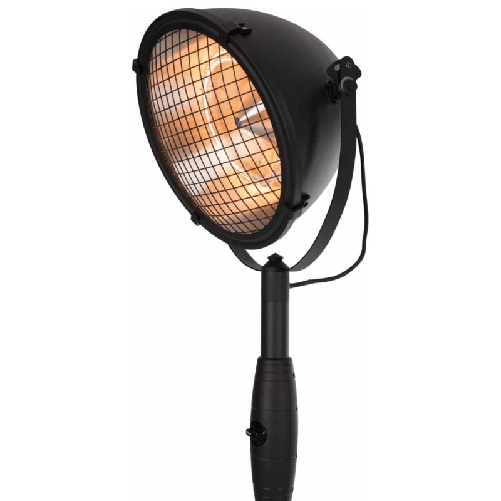 Sunred-Radiatore-a-Piedistallo-Indus-2100-W-Alogeno-Nero