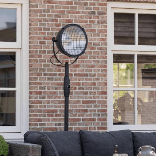 Sunred-Radiatore-a-Piedistallo-Indus-2100-W-Alogeno-Nero