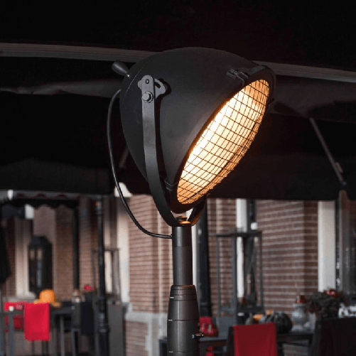Sunred-Radiatore-a-Piedistallo-Indus-2100-W-Alogeno-Nero