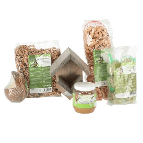 Esschert-Design-Set-Completo-di-Mangiatoie-per-Uccelli-L