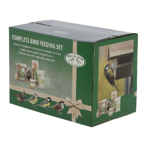 Esschert-Design-Set-Completo-di-Mangiatoie-per-Uccelli-L