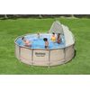 Bestway-Tettoia-per-Piscina-Fuori-Terra-Bianco