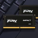 Kingston Technology FURY 32 GB 5600 MT/s DDR5 CL40 SODIMM (Kit da 2) Impact PnP