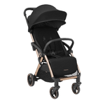 KIKKABOO Passeggino Leggero e Compatto Omologato 22 Kg EDEN BLACK