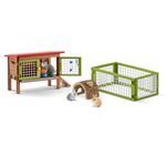 Schleich FARM WORLD Rabbit Hutch