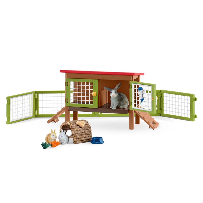 Schleich-Farm-Life-Rabbit-Hutch