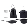 Esschert-Design-Set-per-Cucinare-all-Aperto-4-Pezzi-Nero-FF215