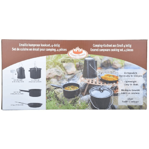 Esschert-Design-Set-per-Cucinare-all-Aperto-4-Pezzi-Nero-FF215