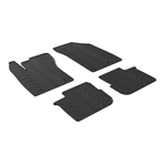 Silenzio Black, coppia barre portatutto in alluminio - M - 120 cm