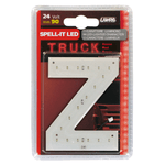 Spell-It Led, 90 mm, 24V - Rosso - Z