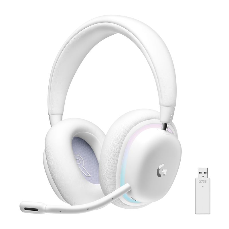 Logitech-G-G735-Auricolare-Con-cavo-e-senza-cavo-A-Padiglione-Giocare-Bluetooth-Bianco