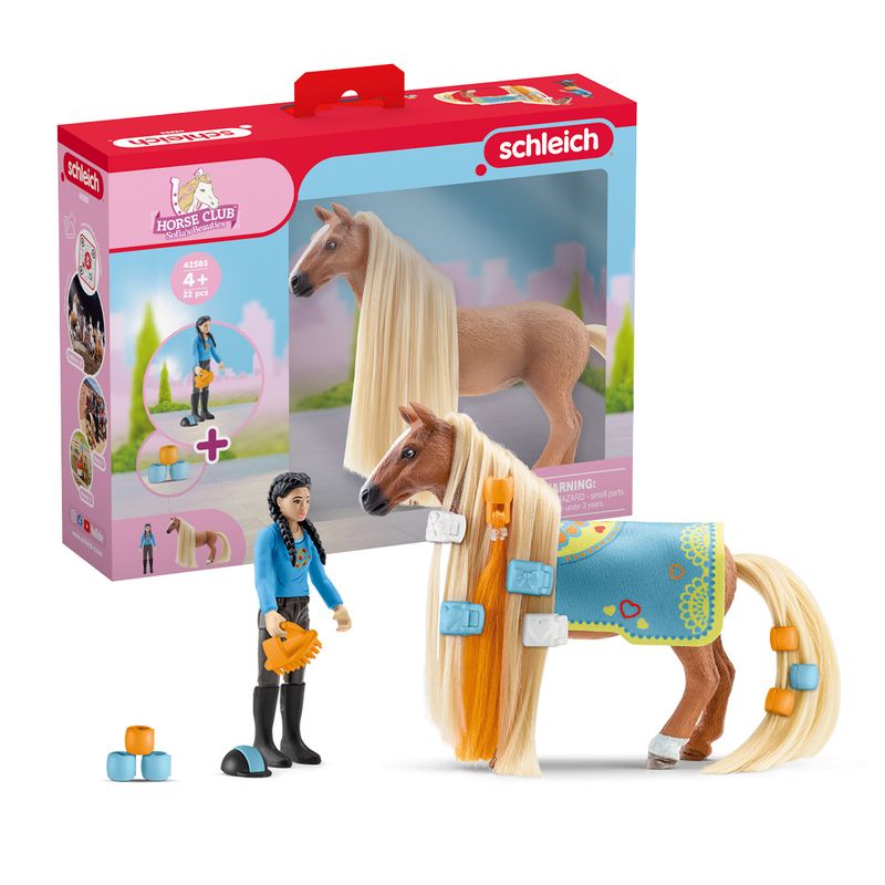 schleich-HORSE-CLUB-Sofia’s-Beauties-Starter-Set-Kim-and-Caramelo