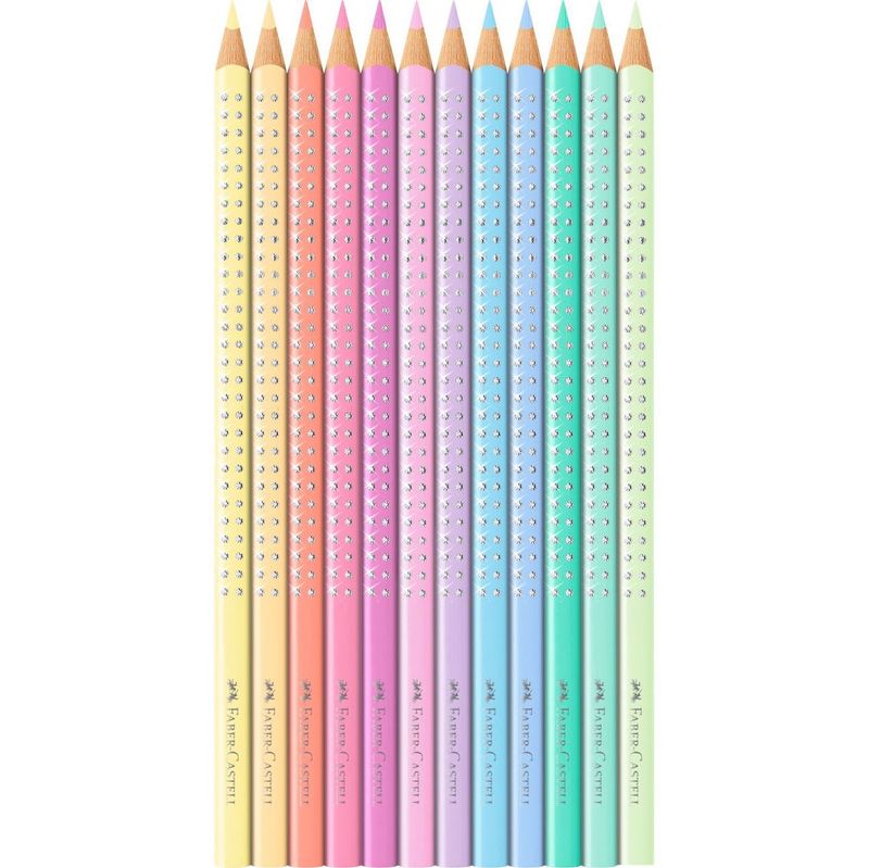 Faber-Castell-Confezione-12-Matite-Sparkle-Pastel