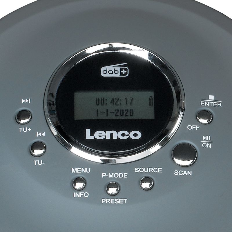 Lenco-CD-400-Lettore-CD-Portatile-Grigio