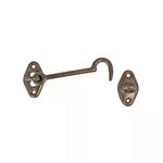 Gancio per finestra 60 mm. - bronzato - 2 pz.
