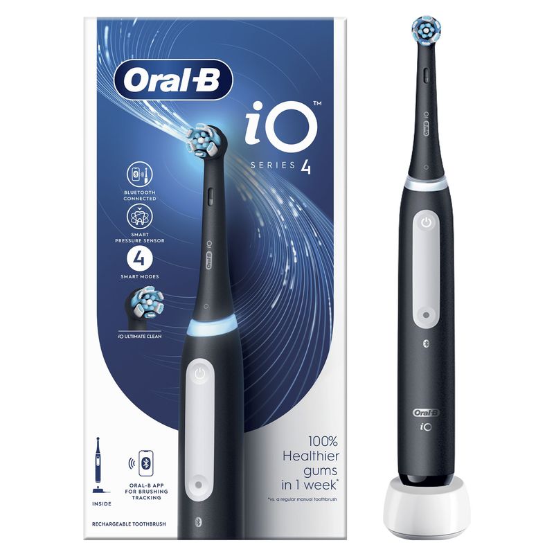 Oral-B-iO-Series-4-Adulto-Spazzolino-a-vibrazione-Nero