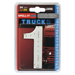 Spell-It Led, 90 mm, 24V - Blu - 1