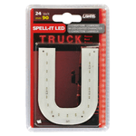 Spell-It Led, 90 mm, 24V - Rosso - U