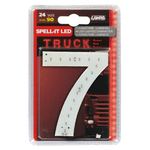 Spell-It Led, 90 mm, 24V - Rosso - 7
