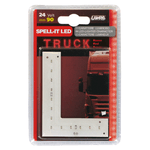Spell-It Led, 90 mm, 24V - Rosso - L