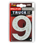 Spell-It Led, 90 mm, 24V - Bianco - 9