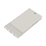 Wallet Folio Case, cover a libro - Huawei P8 - Bianco