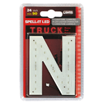 Spell-It Led, 90 mm, 24V - Rosso - N