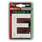 Spell-It Led, 90 mm, 24V - Verde - E