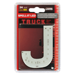 Spell-It Led, 90 mm, 24V - Rosso - J