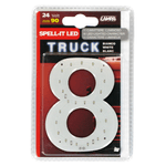 Spell-It Led, 90 mm, 24V - Bianco - 8