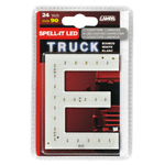 Spell-It Led, 90 mm, 24V - Bianco - E
