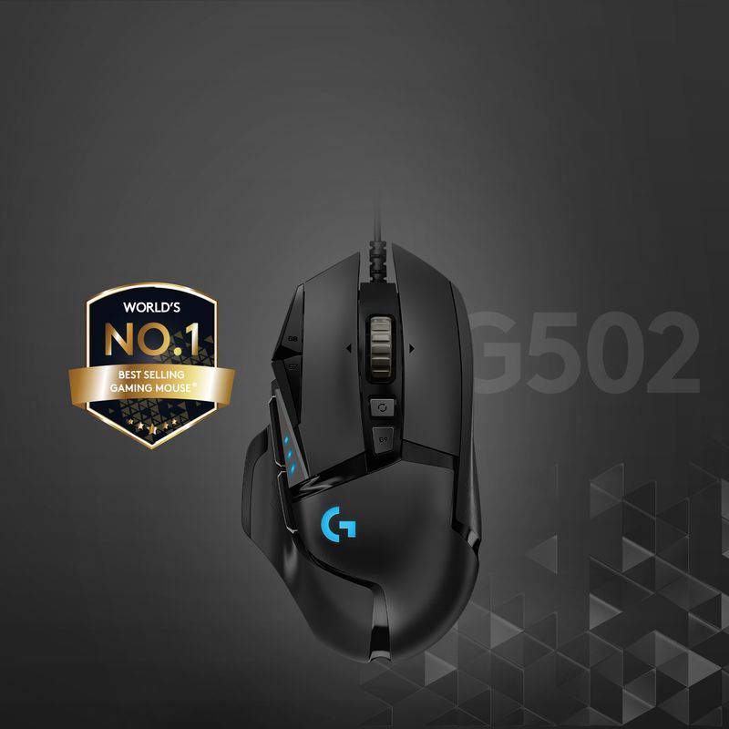 Logitech-G502-Hero-mouse-Mano-destra-USB-tipo-A-Ottico-16000-DPI