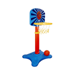 Tabellone da Basket Pallone Pompa Canestro per Bambini Regolabile Pallacanestro