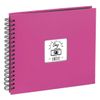 Hama-Fine-Art-Album-Fotografico-e-Portalistino-a-Spirale-Rosa-36x32cm-50-Pagine-Nere