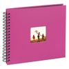Hama-Fine-Art-Album-Fotografico-e-Portalistino-a-Spirale-Rosa-36x32cm-50-Pagine-Nere