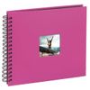 Hama-Fine-Art-Album-Fotografico-e-Portalistino-a-Spirale-Rosa-36x32cm-50-Pagine-Nere