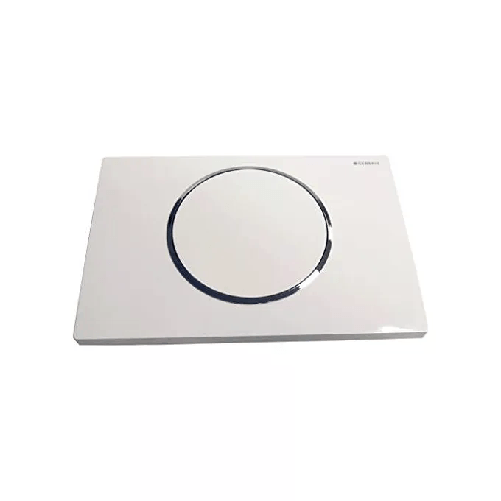 Geberit-115.758.KJ.5-Parte-di-ricambio-per-sciacquone-Piastra-a-filo-Bianco-Cromo