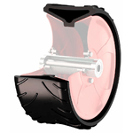 Pneumatico 370x165mm adattabile a Maschio Gaspardo F06120155 Confezione da 1pz