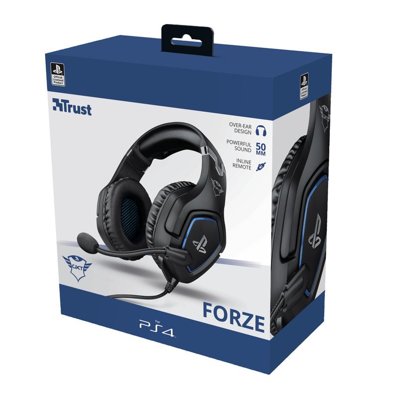 Trust-GXT-488-Forze-PS4-Cuffia-Padiglione-auricolare-Nero